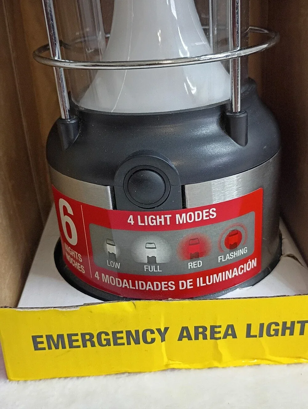 COAST Emergency Area Light 4 Light Modes Camping Lantern